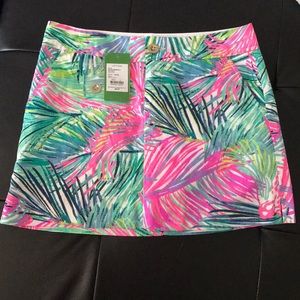 Lilly Pulitzer Scarlet Mascaw skort-skirt size 0